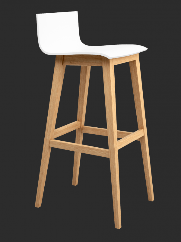 Taburete de madera – Modelo Aldo