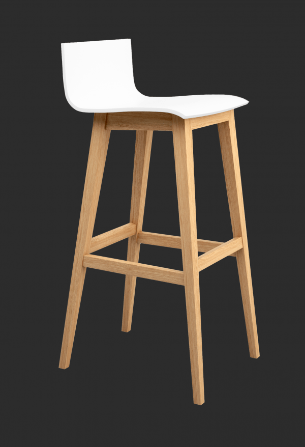 Taburete de madera – Modelo Aldo
